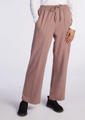 Cotton Loose Fit Joggers Taupe | Aab Modest Activewear