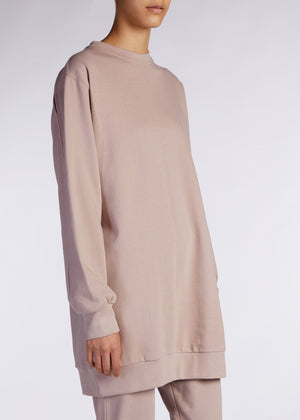 Modest Sweatshirt Dusky Lilac | Aab Modest Activewear
