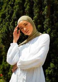 Broderie Maxi White