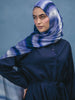 Textured Navy Maxi Shirt