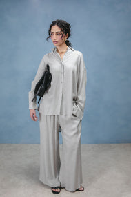 Cotton Co-Ord Set Grey