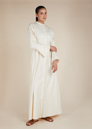 Bell Sleeve Maxi Off White