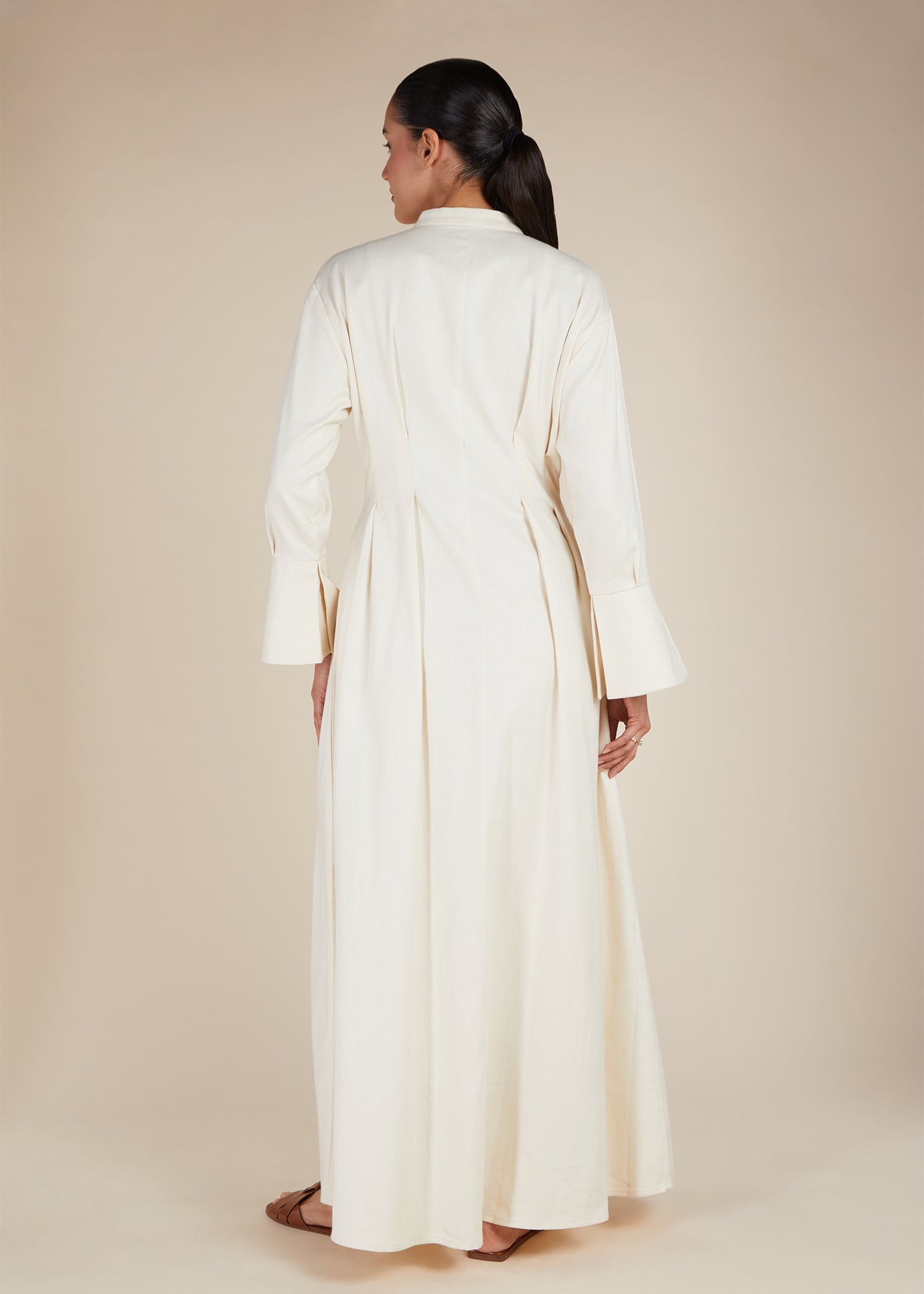 Bell Sleeve Maxi Off White | Modest Maxi Dresses | Aab Modest Wear Bell Sleeve Maxi Off White | Modest Maxi Dresses | Aab Modest Wear