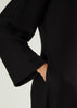 Knitted Abaya Black