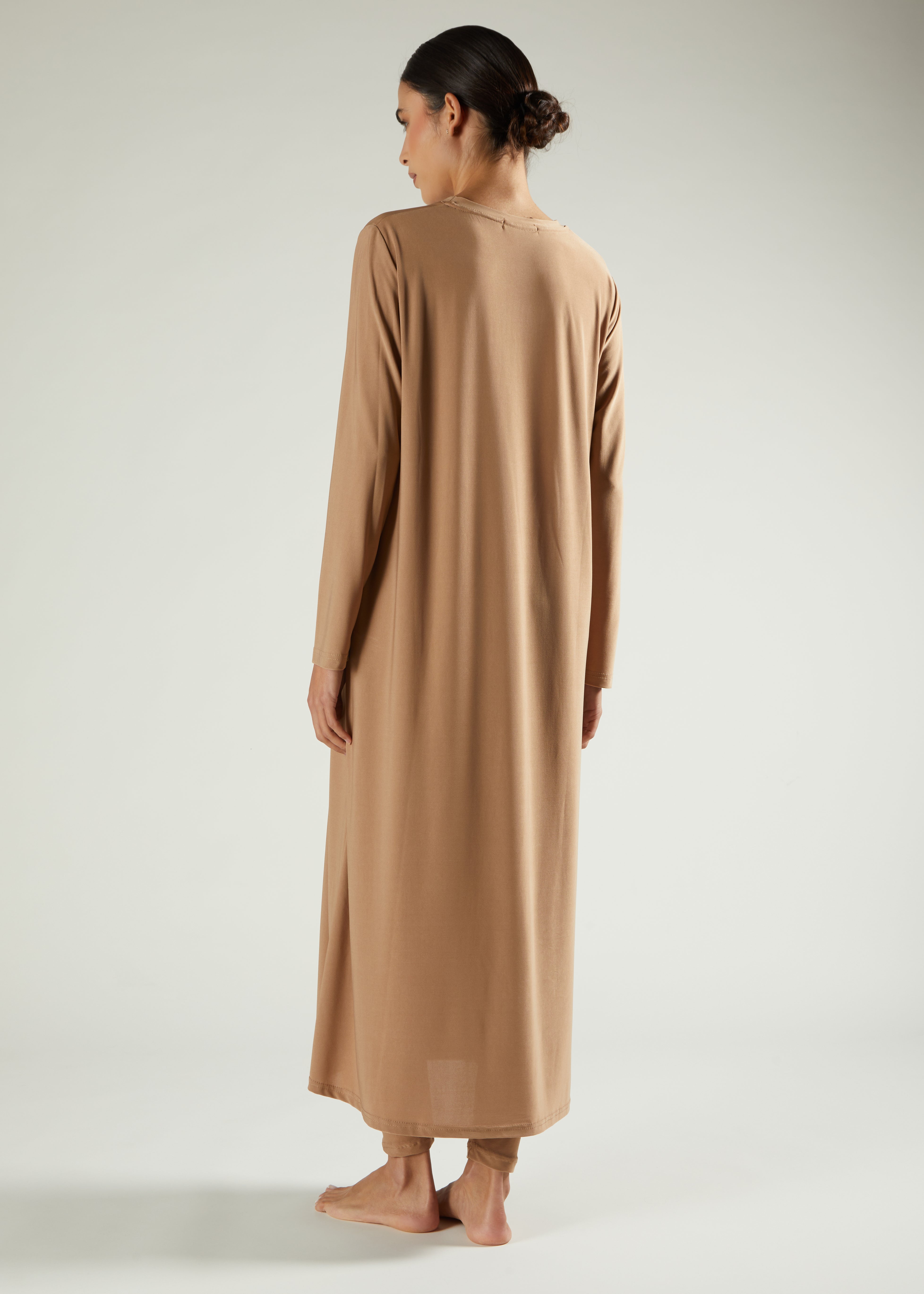 Second Skin Full Slip Wheat | Modest Slips
