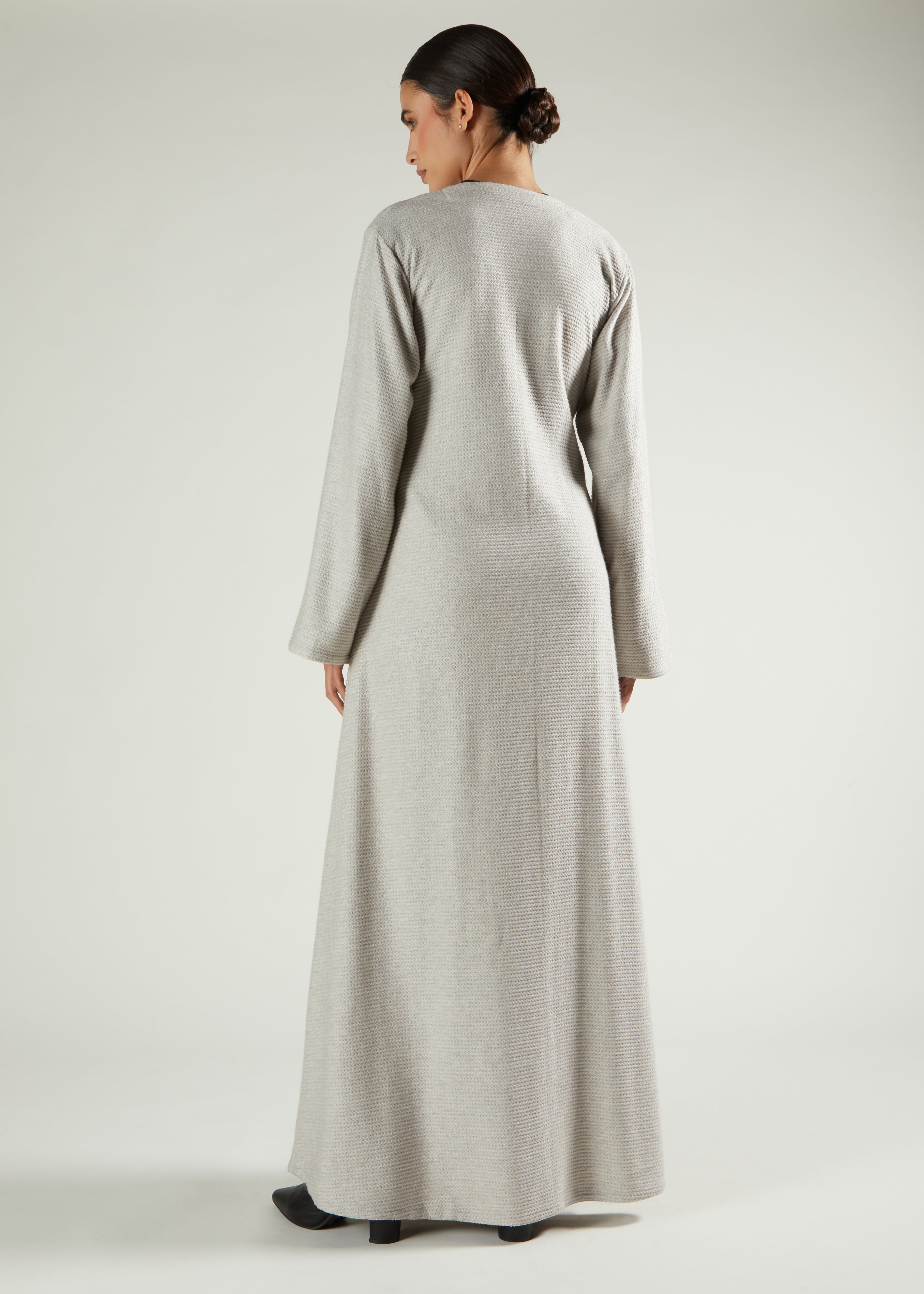 knit wrap maxi dress Reama Wrap Over Knit Maxi Dress / Cornflower Blue | MESHKI