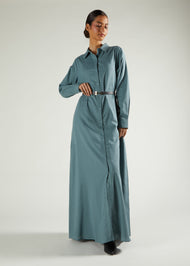 Long Line Shirt Sage