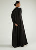 Scuba Abaya Black
