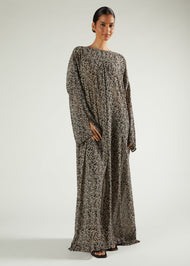 Mixed Floral Prayer Abaya & Hijab