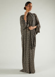 Mixed Floral Prayer Abaya & Hijab