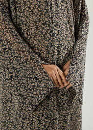 Mixed Floral Prayer Abaya & Hijab