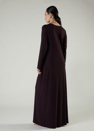 Layla Maxi Plum