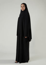 Prayer Abaya Set Ebony