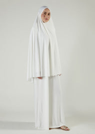 Prayer Abaya Set Ivory