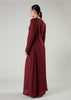 Side Twist Maxi Red