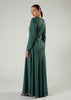 Tiered Maxi Green