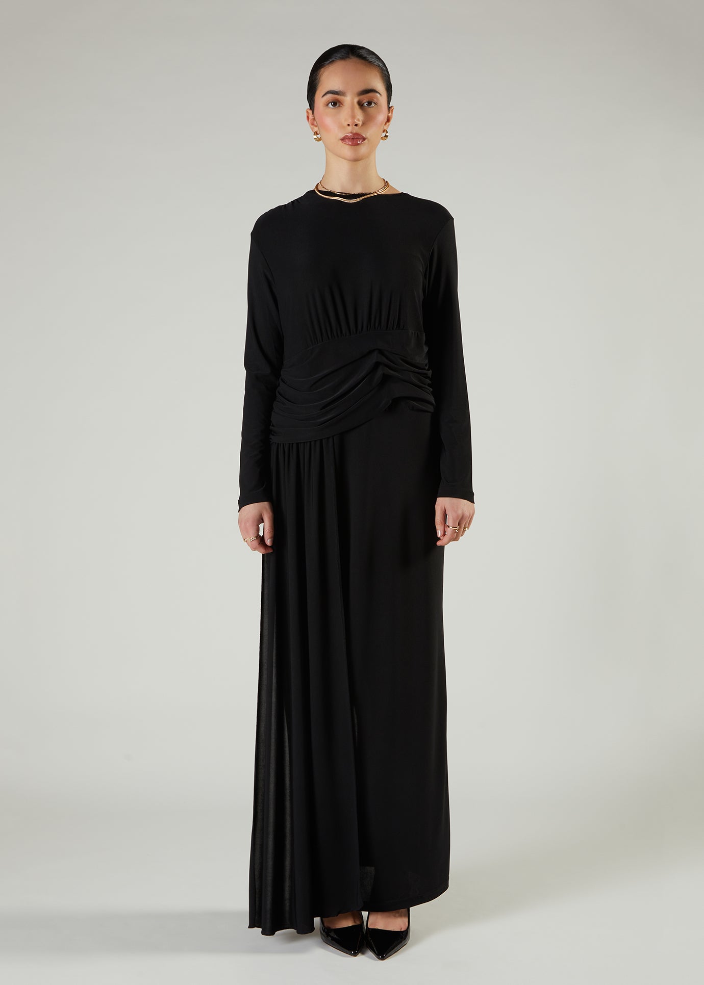 Alaia Maxi Black | Modest Maxi Dresses
