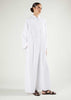 White Cheesecloth Maxi