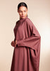 Batwing Abaya Pink Coffee