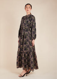 Camo Tiered Maxi