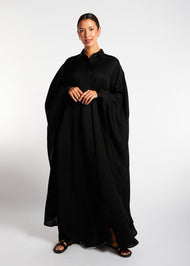 Cape Abaya Black