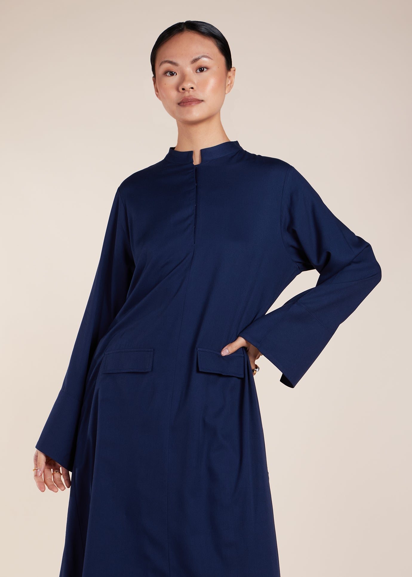 cargo maxi dress Cargo Maxi Navy | Modest Maxi Dresses
