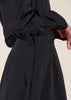 Cotton Poplin Skirt Black