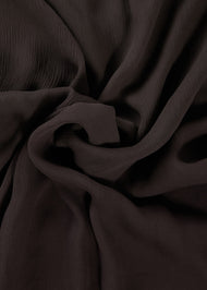Dusky Brown Ombre Chiffon Silk Hijab