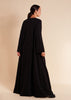 Long Fleece Cardy Black