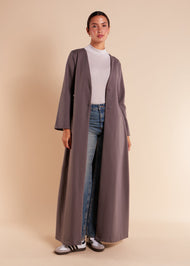 Longline Coat Grey