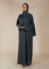 Prayer Abaya Grey