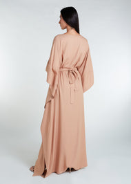 Tatreez Kaftan Nude