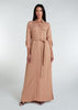 Button Down Maxi Nude