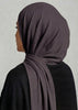 Premium Jersey Hijab Charcoal