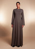 Fit & Flare Maxi Dark Grey