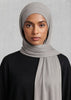Premium Jersey Dove Hijab Grey