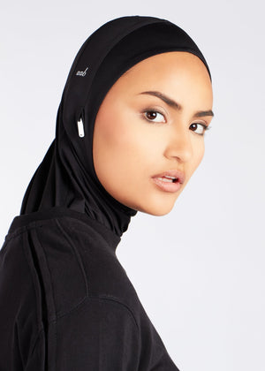 Sports Hijab Black | Hijabs | Aab Modest Wear