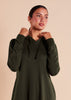 Hoody Abaya Khaki