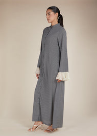 Houndstooth Abaya