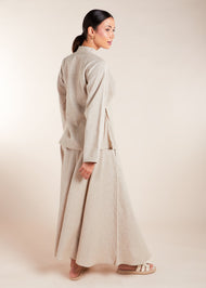 Linen Skirt Natural