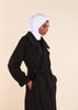 Mid Length Coat Black