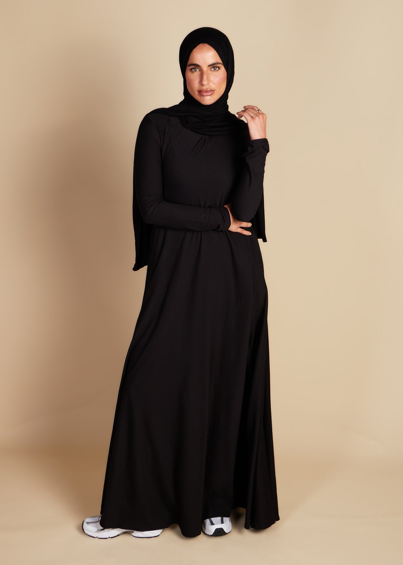 Mulberry Abaya Black | Modest Abayas | Aab Modest Wear S / 58 Mulberry Abaya Black | Modest Abayas | Aab Modest Wear S / 58