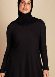 Mulberry Abaya Black