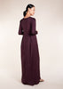 Skirted Abaya Plum