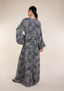 Winter Paisley Maxi Dress