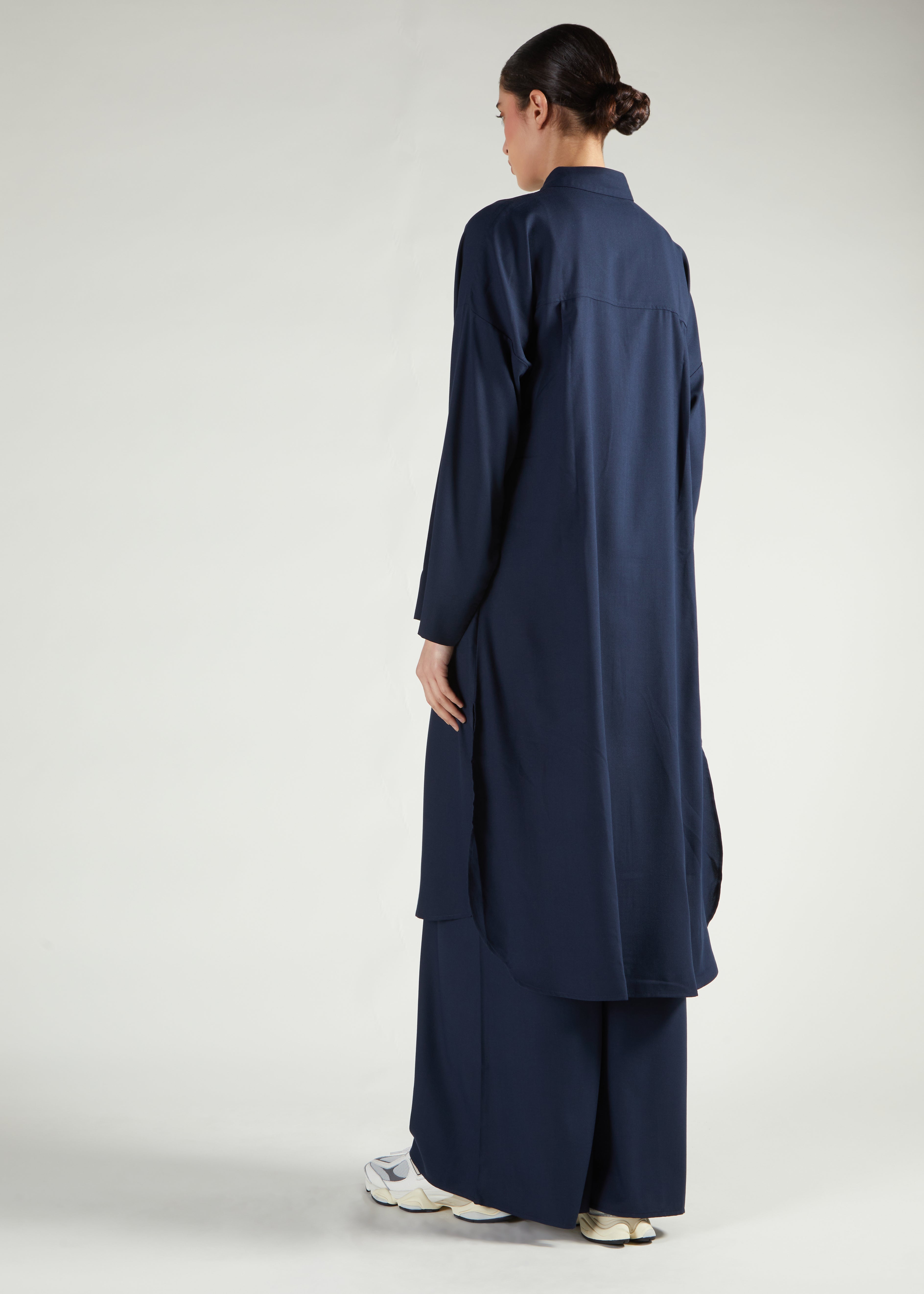 Modest Corods Navy Co-Ord Set | Modest Co-Ord Sets | Aab Modest Wear