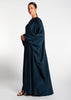 Open Abaya Mineral Blue