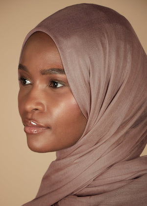 Powder Taupe Modal Hijab | Hijabs | Aab Modest Wear