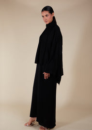 Prayer Abaya Black