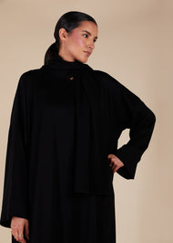 Prayer Abaya Black